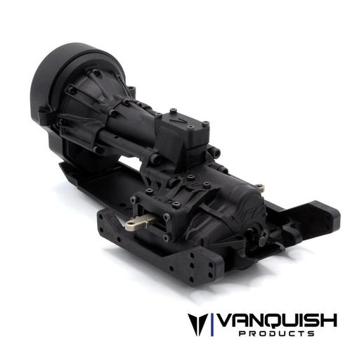 Vanquish vfd twin transmission, Hobby en Vrije tijd, Modelbouw | Radiografisch | Auto's, Zo goed als nieuw, Auto offroad, Elektro