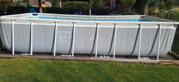 Piscine intex 4,88x2,44m avec accessoires  beschikbaar voor biedingen