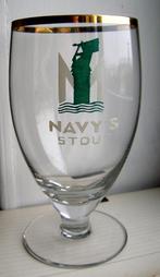 NAVY'S Stout (marine), Verzamelen, Biermerken, Ophalen of Verzenden, Zo goed als nieuw, Glas of Glazen