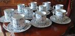 Weimar /Antieke porseleinen koffie servies,10 person., Ophalen of Verzenden