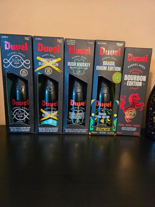Duvel Barrel aged 4 tem 9, Verzamelen, Biermerken, Zo goed als nieuw, Duvel, Ophalen of Verzenden