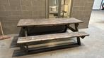 Picknicktafel, Tuin en Terras, Ophalen, Gebruikt, Hout