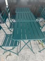 Tafels en stoelen voor op het terras of in de tuin