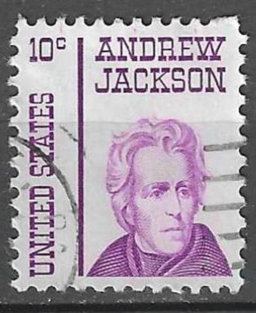 USA 1967/1968 - Yvert 819 - Andrew Jackson  (ST), Timbres & Monnaies, Timbres | Amérique, Affranchi, Envoi