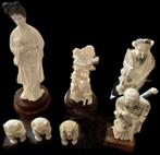 Okimono Snijwerk Azië Beelden Vintage, Verzenden