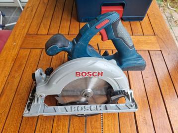 Bosch professional 18v cirkelzaag met koffer beschikbaar voor biedingen