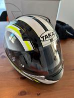 Motorhelm Takai moto integraal helm XS wit geel, XS, Integraalhelm, Tweedehands, Ophalen
