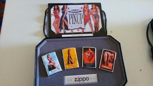 Zippo 2 boxsets Pin Up Girl gelimiteerde editie uit 1996., Verzamelen, Rookartikelen, Aanstekers en Luciferdoosjes, Nieuw, Aansteker