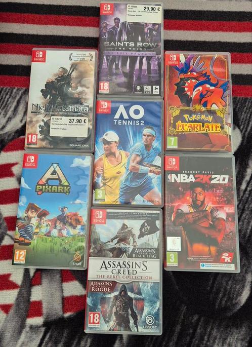 Verschillende switch-spellen, Games en Spelcomputers, Games | Nintendo Switch, Zo goed als nieuw, Ophalen of Verzenden