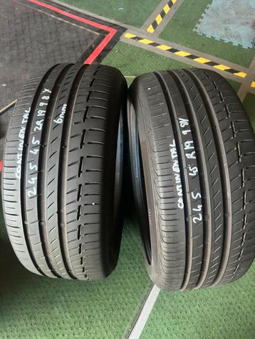 245/45 R19 98Y – 6mm CONTINENTAL OCCASIE STUKPRIJS: 70€ beschikbaar voor biedingen