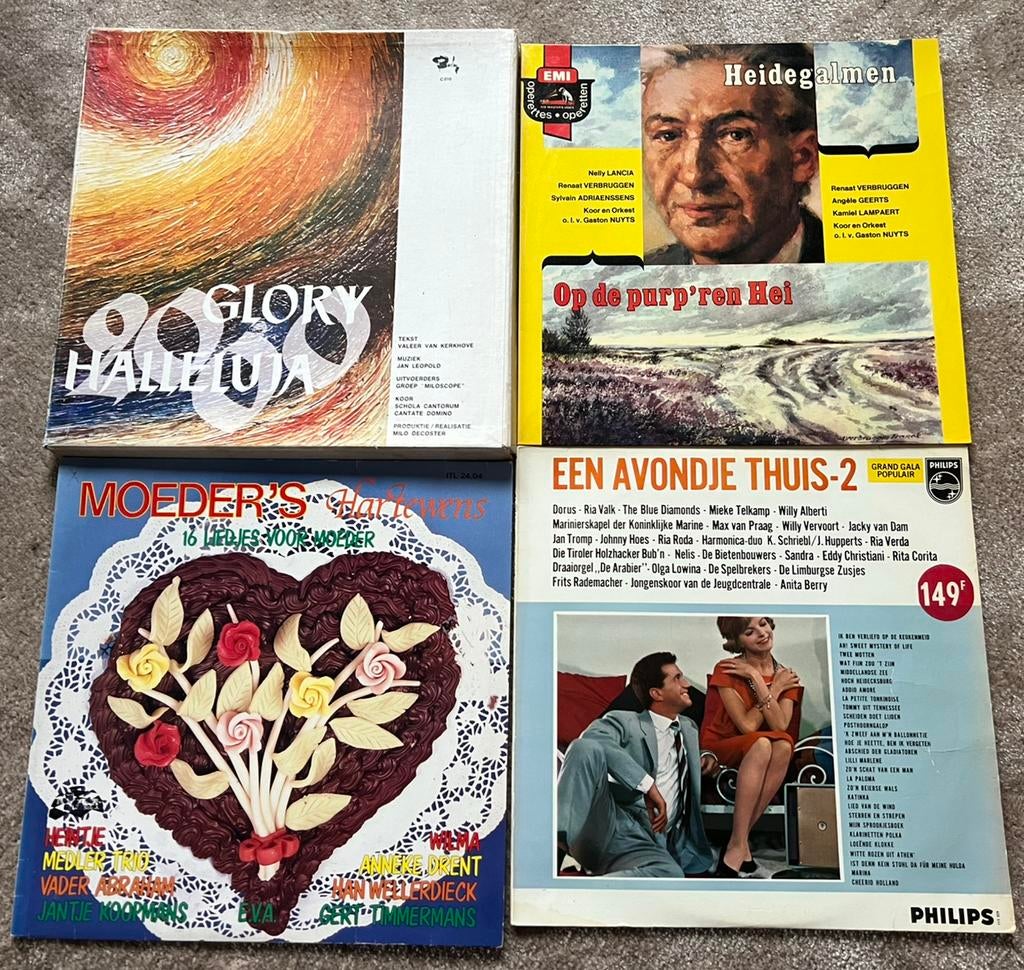 Lot lp’s Vlaams en Hollands, Cd's en Dvd's, Vinyl | Nederlandstalig, Gebruikt, Ophalen