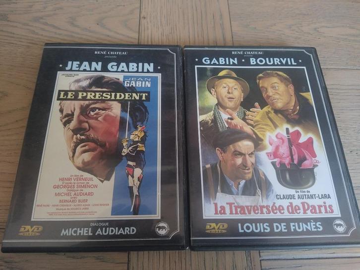 Dvd Jean Gabin, Cd's en Dvd's, Dvd's | Klassiekers, Zo goed als nieuw, Komedie, 1940 tot 1960, Alle leeftijden, Ophalen of Verzenden