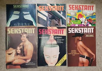 Sekstant 6 erotische tijdschriften maandbladen van de NVSH