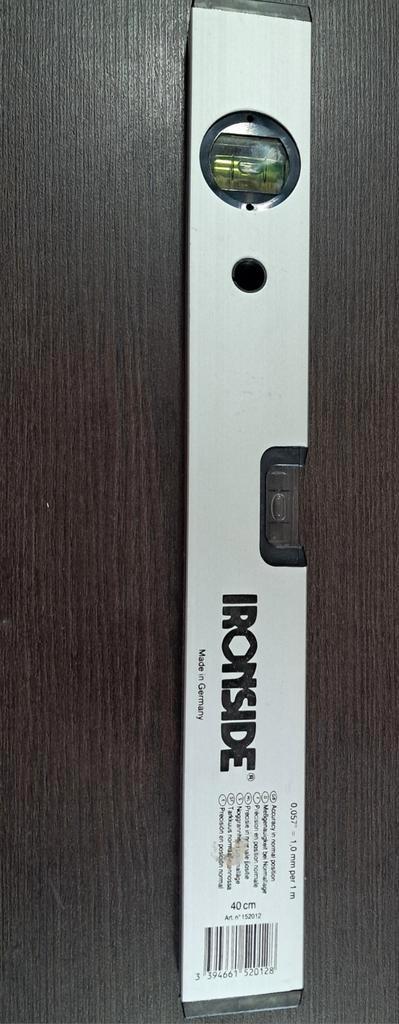 Niveau 40 cm Ironside, Doe-het-zelf en Bouw, Gereedschap | Handgereedschap, Zo goed als nieuw, Ophalen of Verzenden