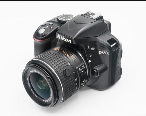 Nikon D3300 , Nikon AF-P 18-55mm F/3.5-5.6G VR occasion, Audio, Tv en Foto, Fotocamera's Digitaal, Gebruikt, Nikon, Ophalen