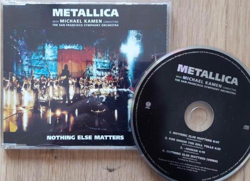 METALLICA - Nothing else matters (maxi 4 tracks), Cd's en Dvd's, Cd's | Hardrock en Metal, Ophalen of Verzenden