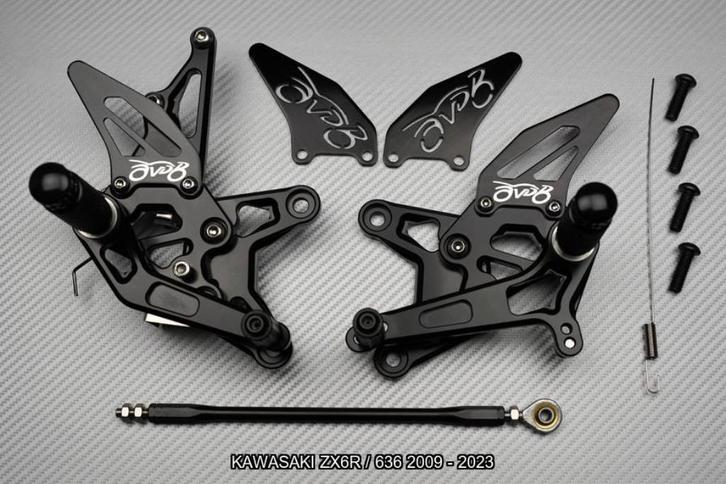 Verstelbare remschakelset KAWASAKI ZX6R 600 636 2009 - 2023, Motoren, Accessoires | Overige, Nieuw, Ophalen of Verzenden
