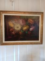 Bloemenschilderij in klassieke lijst, Ophalen