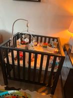 Babypark met boxdeken, omranding en mobiel, Kinderen en Baby's, Ophalen, Zo goed als nieuw, Wieltjes