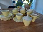 Royal Sfinx geel koffieservies met roomstel, Antiek en Kunst, Ophalen of Verzenden