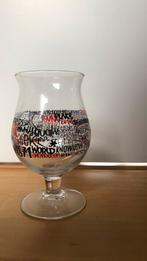 Duvel glas Dennis Meyers, Verzamelen, Glas en Drinkglazen, Nieuw, Ophalen of Verzenden, Bierglas