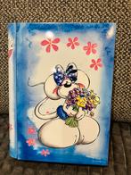 Diddl doos in model van boek diddlina met bloemen, Verzamelen, Diddl, Ophalen of Verzenden, Diddl, Gebruikt