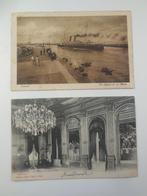 postkaart Oostende  2 stuks, Verzamelen, Postkaarten | België, Verzenden, 1920 tot 1940, Gelopen, West-Vlaanderen