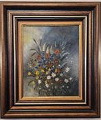 Peinture « Bouquet de fleurs », R. DE CORTE., Antiquités & Art, Art | Peinture | Classique, Enlèvement