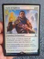 Oath of Gideon foil 2016 NM/MINT  Engels, Ophalen, Zo goed als nieuw, Losse kaart, Foil
