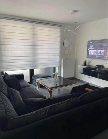 Zetel te koop ( velvet zwart ) beschikbaar voor biedingen