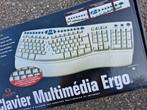 Ergonomisch toetsenbord NIEUW met USB- en PS/2-aansluiting, Ergonomisch, Qware, Ophalen of Verzenden, Bedraad