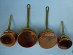 petites casseroles anciennes en cuivre, Antiquités & Art, Enlèvement ou Envoi, Cuivre