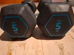 5 kg dumbells decathlon, Sport en Fitness, Ophalen of Verzenden, Zo goed als nieuw