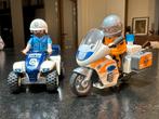 Playmobil politiequad en ambulance motor, Enlèvement, Comme neuf