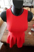 praktisch fel rood aaneensluitend jurk maat S, Knielengte, H&M, Ophalen of Verzenden, Zo goed als nieuw