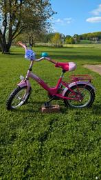 Fiets 14 inch roze Merk: Angels, Fietsen en Brommers, Ophalen, Zo goed als nieuw