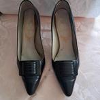 Chaussures en cuir noires pour femmes 37 1/4, Comme neuf, Enlèvement ou Envoi