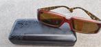 VERSACE zonnebril in brillendoos VINTAGE, Ophalen of Verzenden, Zonnebril