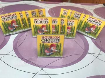 La chouffe Houblon tafelreclames, 15 voor 10€, Ophalen of Verzenden, Nieuw, Reclamebord