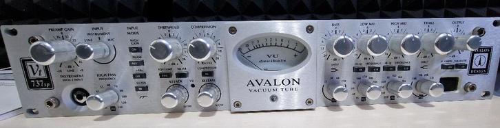 Avalon 737SP Channelstrip, TV, Hi-fi & Vidéo, Appareils professionnels, Comme neuf, Audio, Enlèvement