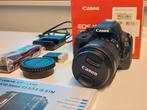 CANON EOS 100D + EFS 18-55mm, 18 Mégapixel, Sans zoom optique, Enlèvement ou Envoi, Canon
