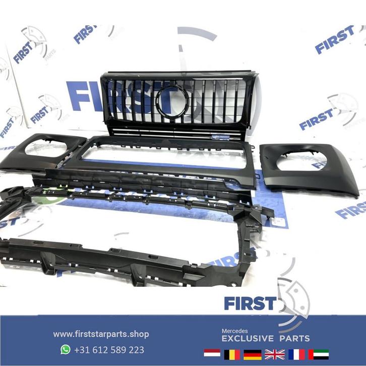 W463 G KLASSE AMG VOORBUMPER OMBOUW + GRIL Mercedes 2018-202, Autos : Pièces & Accessoires, Carrosserie & Tôlerie, Pare-chocs