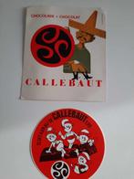 stickers callebaut chocolade, Verzenden