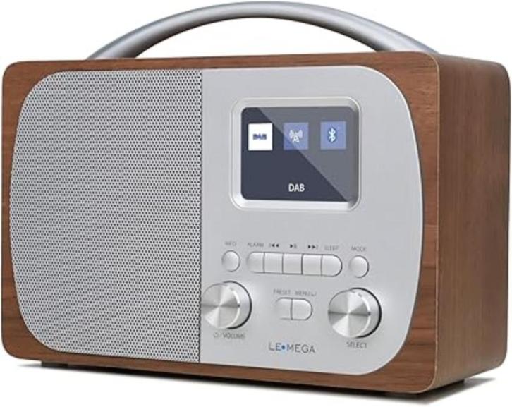 LEMEGA Draagbare digitale radio SNELLE GRATIS LEVERING, Audio, Tv en Foto, Radio's, Nieuw, Radio, Verzenden