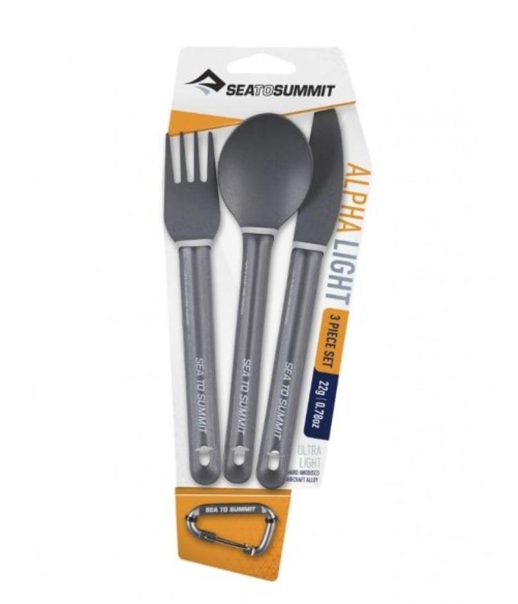 Eetbestek Alpha Light SEATOSUMMIT, Caravans en Kamperen, Kampeeraccessoires, Nieuw, Ophalen of Verzenden