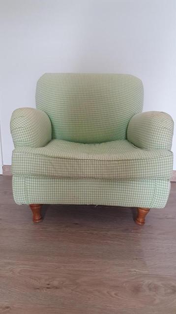 Geruite kinderfauteuil - Pottery Barn Kids beschikbaar voor biedingen
