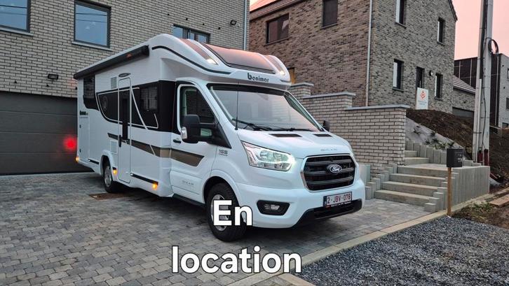 En location ford benimar 463 5 places assises et 5 couchages, Caravanes & Camping, Camping-cars, Particulier, Benimar, Ford, Essence