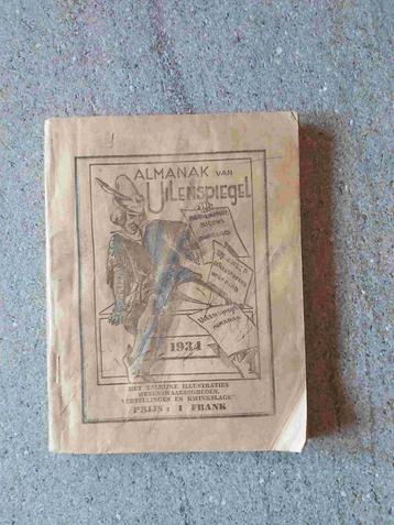 1934 Vlaanderen Beweging Uilenspiegel Tijl Nele Front Taal beschikbaar voor biedingen