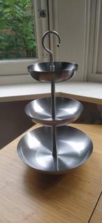 Etagère drie lagen, Ophalen of Verzenden, Gebruikt