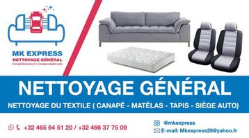 Nettoyage textile dans toute la belgique, Enlèvement ou Envoi, Autres types